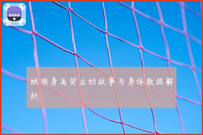 姚明身高背后的故事与身体数据解析